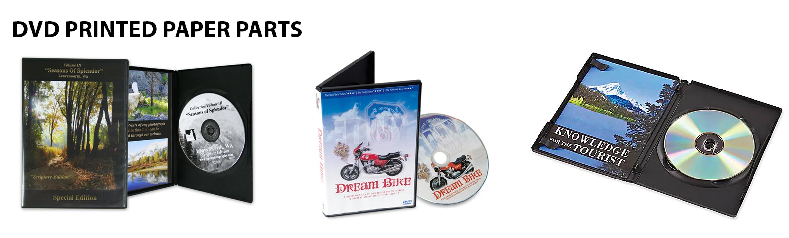 DVDs in Black or Clear Cases in Oxfordshire UK